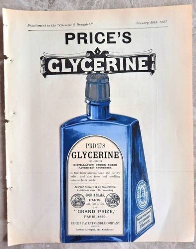 1897 price glycerine cobalt - glycerine,