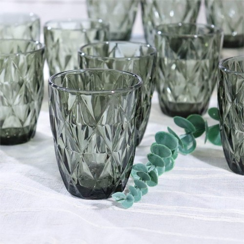 Elegant coloured short glass - short,