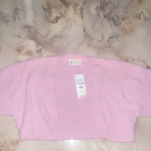 Primark pink knit cropped - knit,