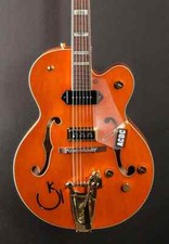Orange Hollow Body Falcon