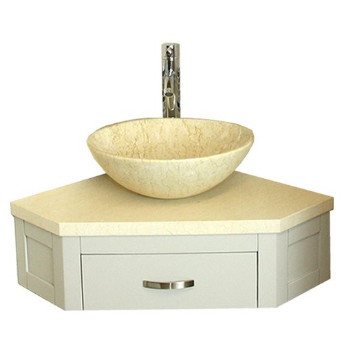 Bathroom vanity grey - vanity, painted