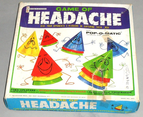 Headache board game peter pan - game,