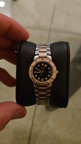 Rodania two tone quartz watch - rodania,