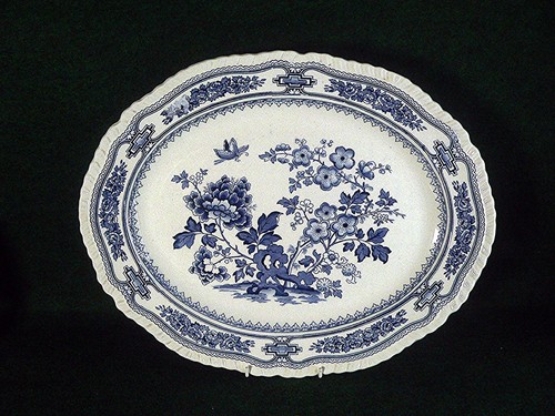 Large rare antique blue - rare, &
