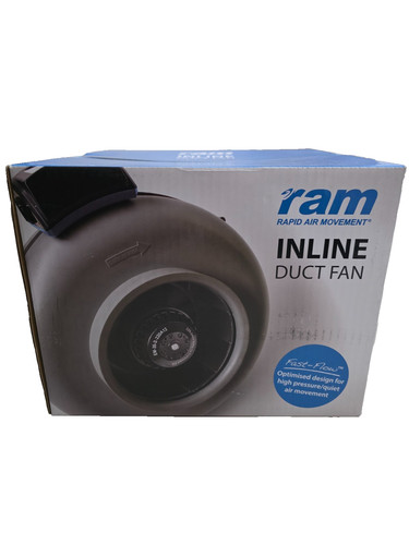 Ram inline duct - duct, 125mm