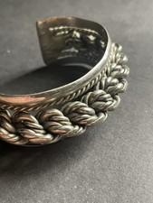 VINTAGE Bedouin Braided Bangle