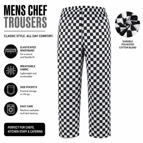 Chess chef trousers pockets - trousers, 3