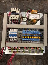 3 phase isolator, relays, 100v transformer, ex motor control panel