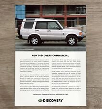 Land Rover Discovery 2 Commercial Brochure - Special Vehicles - 2001 - LR/102/01
