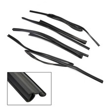 4pcs Door Glass Rubber Seal