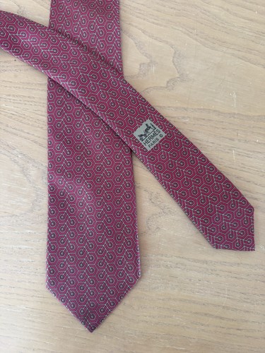 Hermès paris 100 silk tie - 100%,