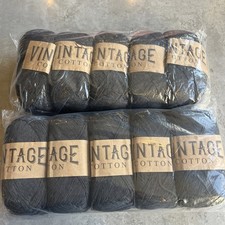 Vintage cotton charcoal - vintage,