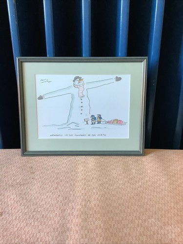 Framed original paul - framed, wood