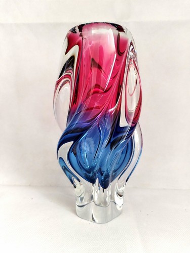 Bohemia glass vase czech - bohemia,