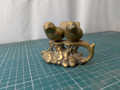 Vintage solid brass ornament - vintage,