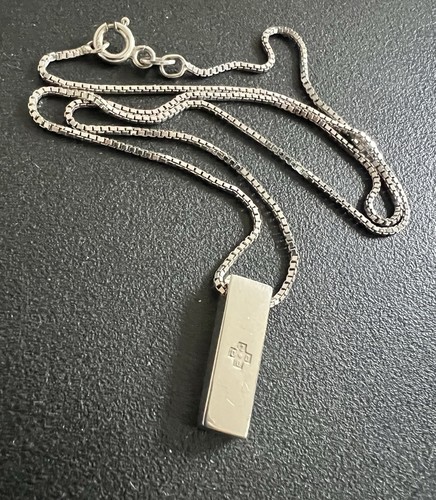 Solid silver ingot - solid, on