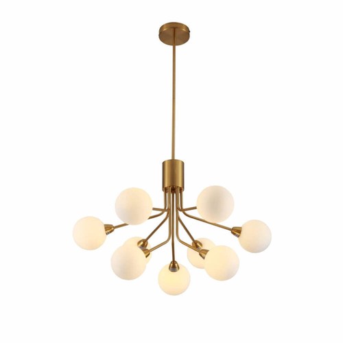 Tekled white globe glass - tekled,