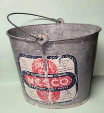 Vintage Nesco Galvanized Metal