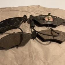 Ford Escort Fiesta Sierra New Front Brake Pads Genuine Ford with Sensors New OEM