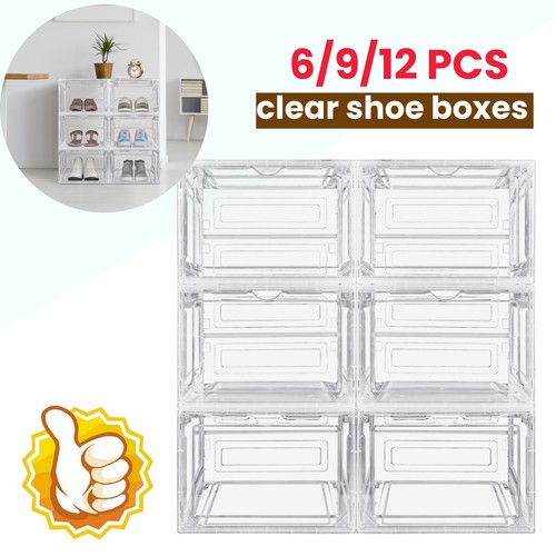 New 12pcs shoe storage - new, 6/9/12pcs