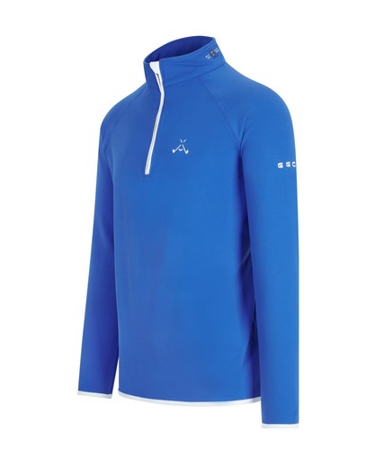 Crossed clubs zip pullover - 1/4,
