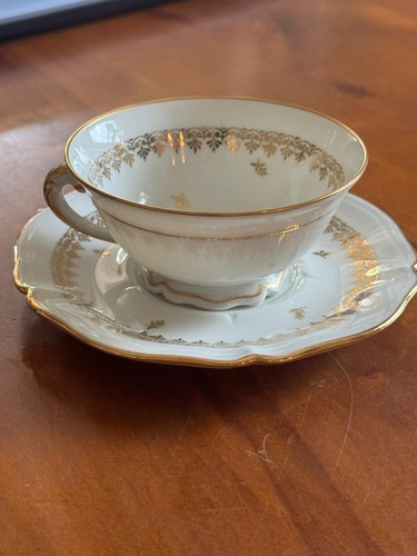 Limoges tea cups - , saucers
