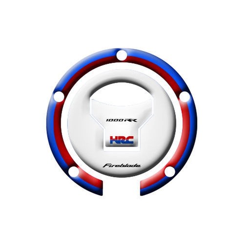 Sticker fuel cap tricolor - sticker, 3d