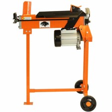 Electric Hydraulic 5 Ton Log Splitter Axe With Stand Cuts all Wood Timber Types