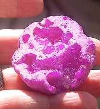 Pink Aura Drusy Goddess Geode