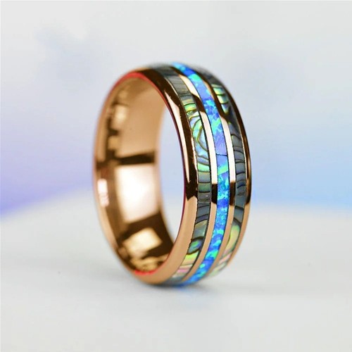 Fashion 8mm rose gold color - 8mm,