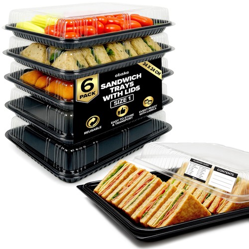 Sandwich platter trays with - sandwich,