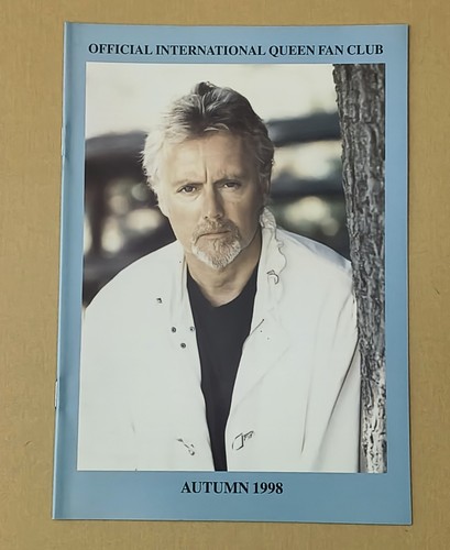 Queen fan club magazine - queen,