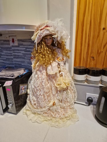 Porcelain doll by the - doll,