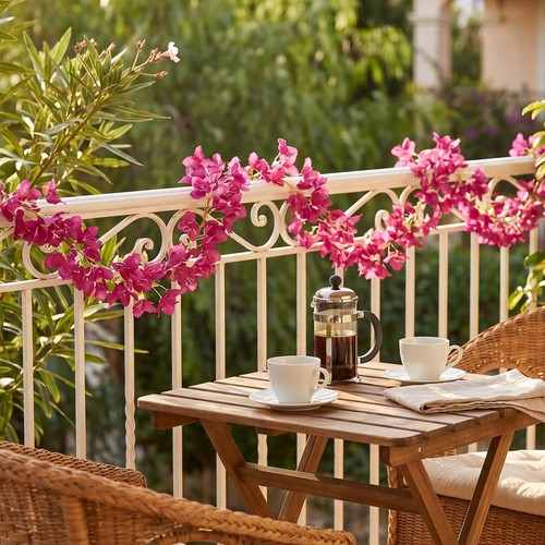Silk bougainvillea garland - garland, 71