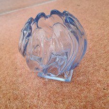Vintage bagley blue glass - vintage,