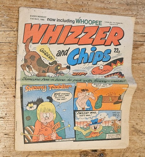 Whizzer and chips - whizzer, comic