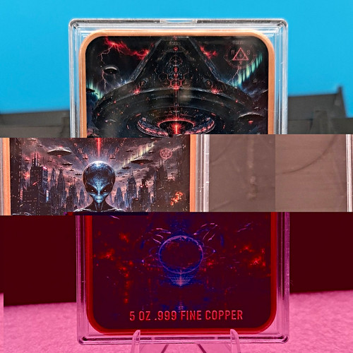 Alien design 999 fine - 5, .999