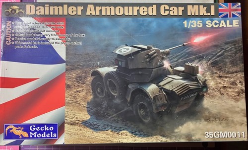 Gecko models daimler - 1/35,