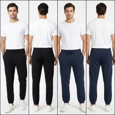Mens Fleece Joggers Casual Gym
