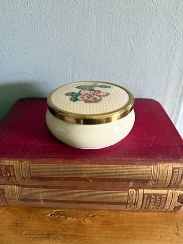 Vintage framecraft trinket box - trinket,