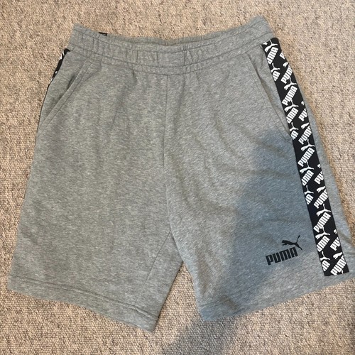 Puma grey fleece shorts - grey,