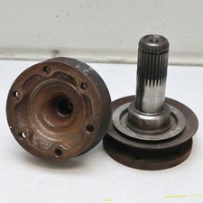 PAIR BMW E46 Small Case Diff Differential Output Flanges Stub Axles Type 168