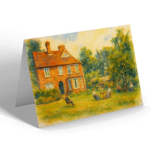 Greeting card featherstone - greeting,