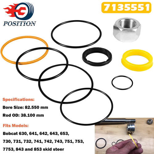 For bobcat tilt cylinder seal - tilt,