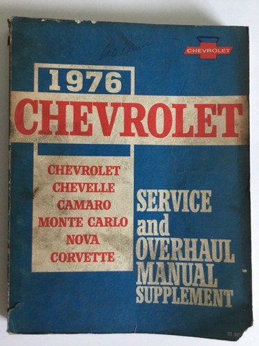 Service overhaul manual - service,