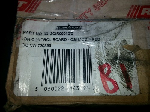 Ravenheat pcb main ignition - &,