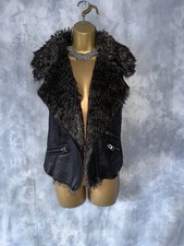 Ladies JANE NORMAN Black Faux