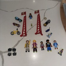 Playmobil City Action Skate Park  accessories 70168 , Bikes, Scooters  etc 