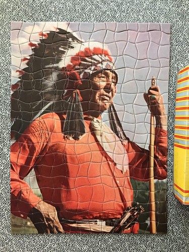 Puzzle jigsaw native american - jigsaw,