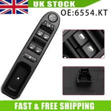For Peugeot 307 CC SW 307CC 307SW 00-09 Power Window Switch Driver Front 6554.Kt